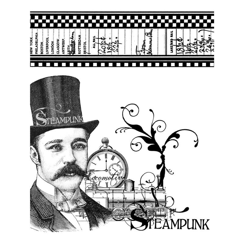 #2527 - Clock Man Hand - Steampunk/Man